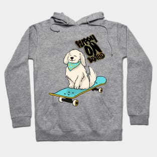 Puppy on board Hoodie